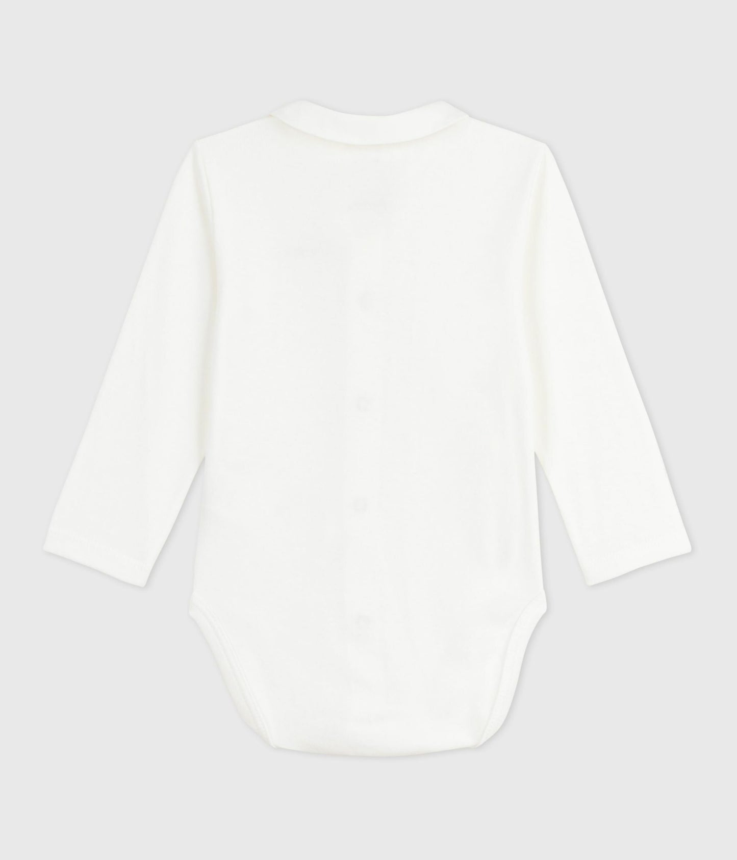 Body bébé à col brodé et message en poitrine – D1