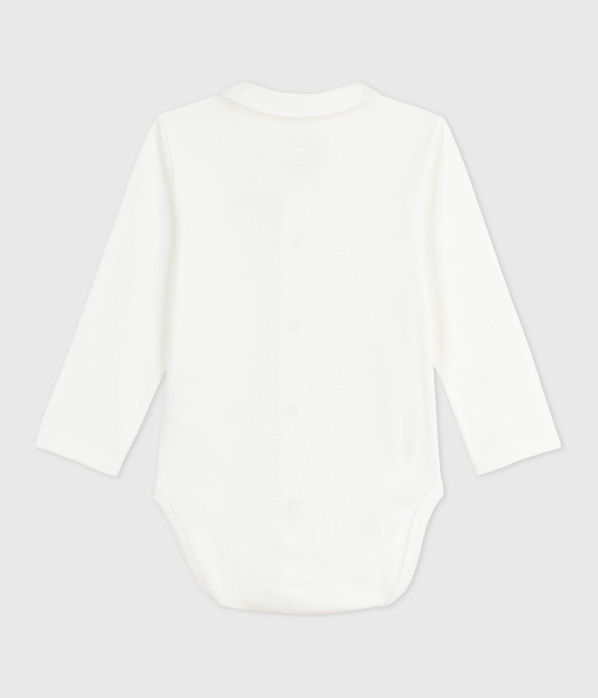 Body bébé à col brodé et message en poitrine – D1