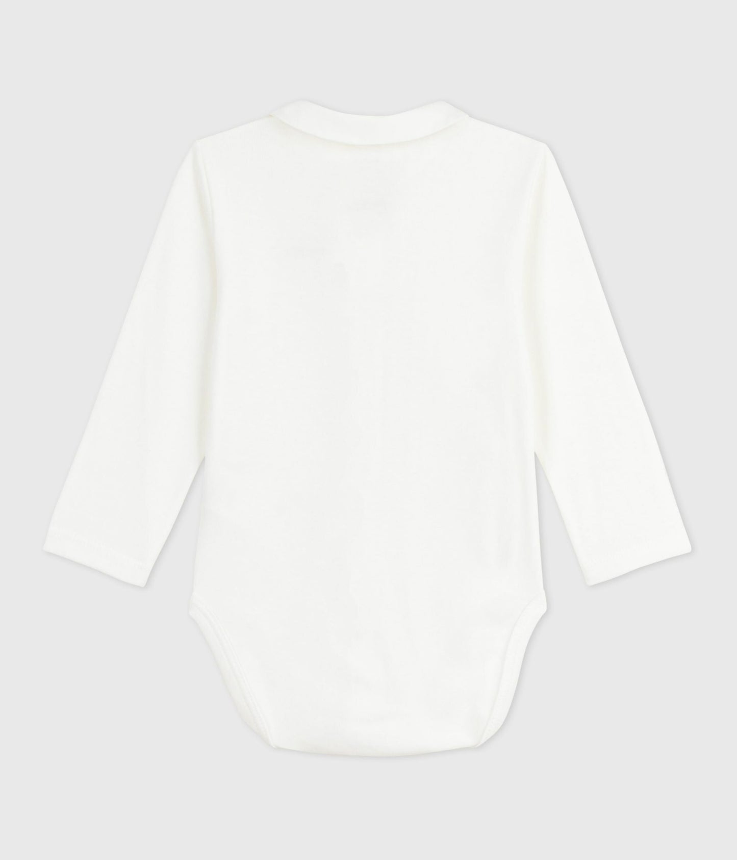 Body bébé à col brodé et message en poitrine – D1