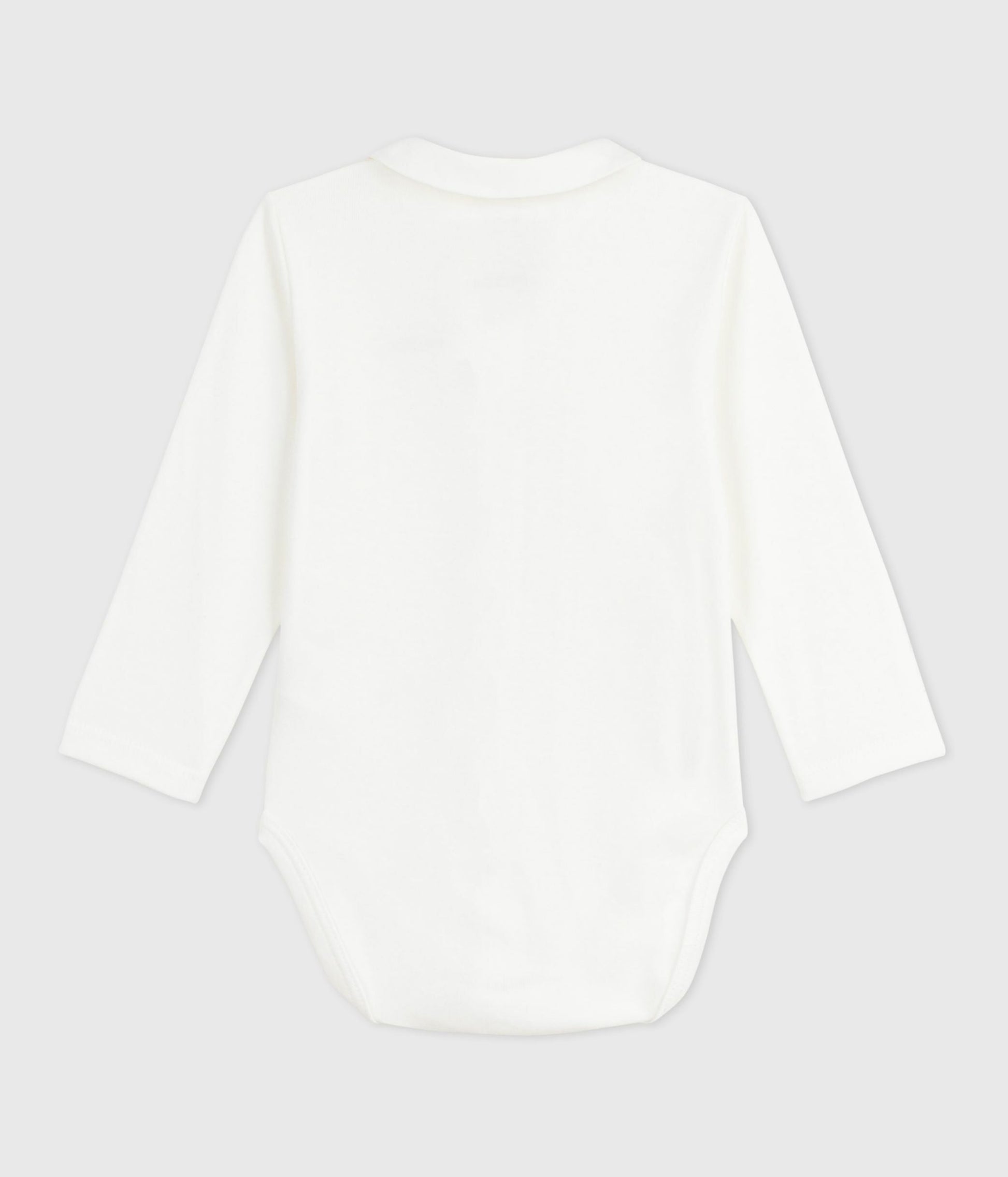 Body bébé à col brodé et message en poitrine – D1
