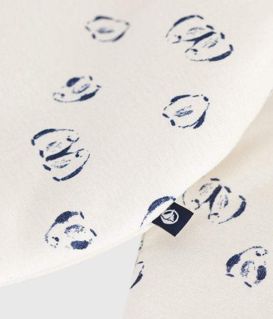 Combinaison ouatinée bébé en coton, imprimé pingouins