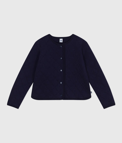 Cardigan femme en coton uni
