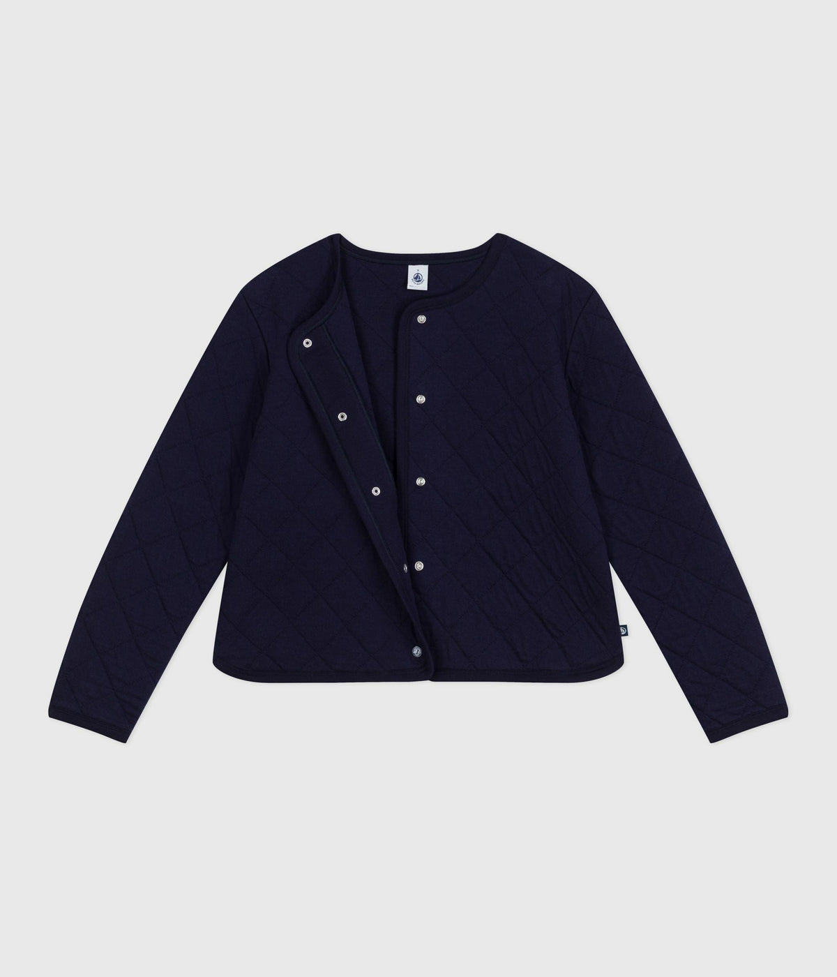 Women's plain cotton cardigan