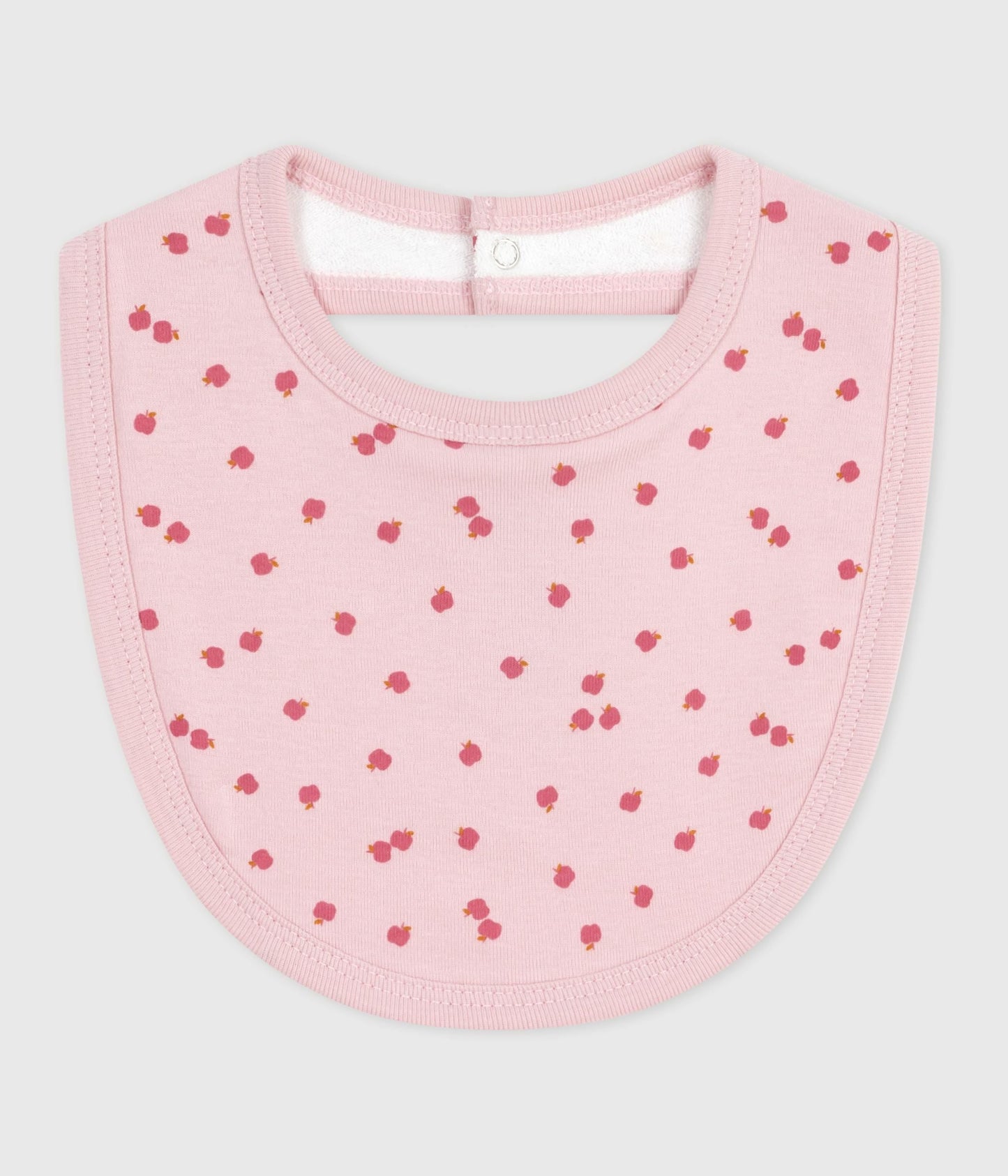 Bavoir naissance en coton imprimé