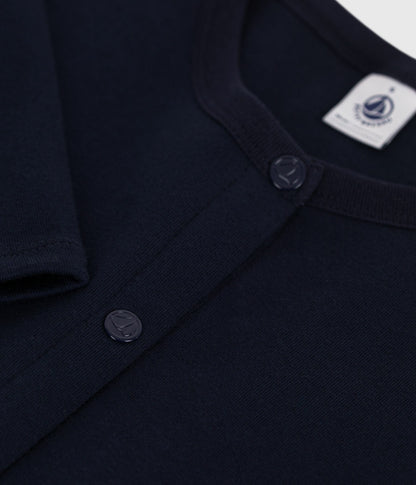 Cardigan femme en coton uni