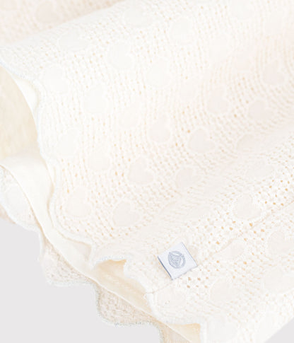 Blouse enfant en coton manches courtes motifs cœurs – Z1