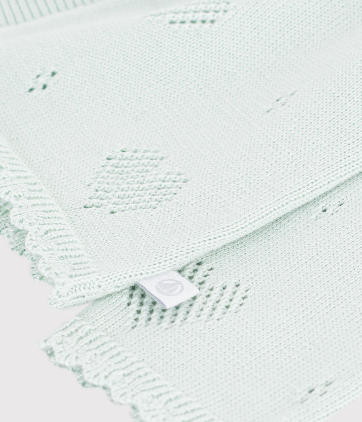 Cardigan bébé en coton à motifs cœurs – Z1