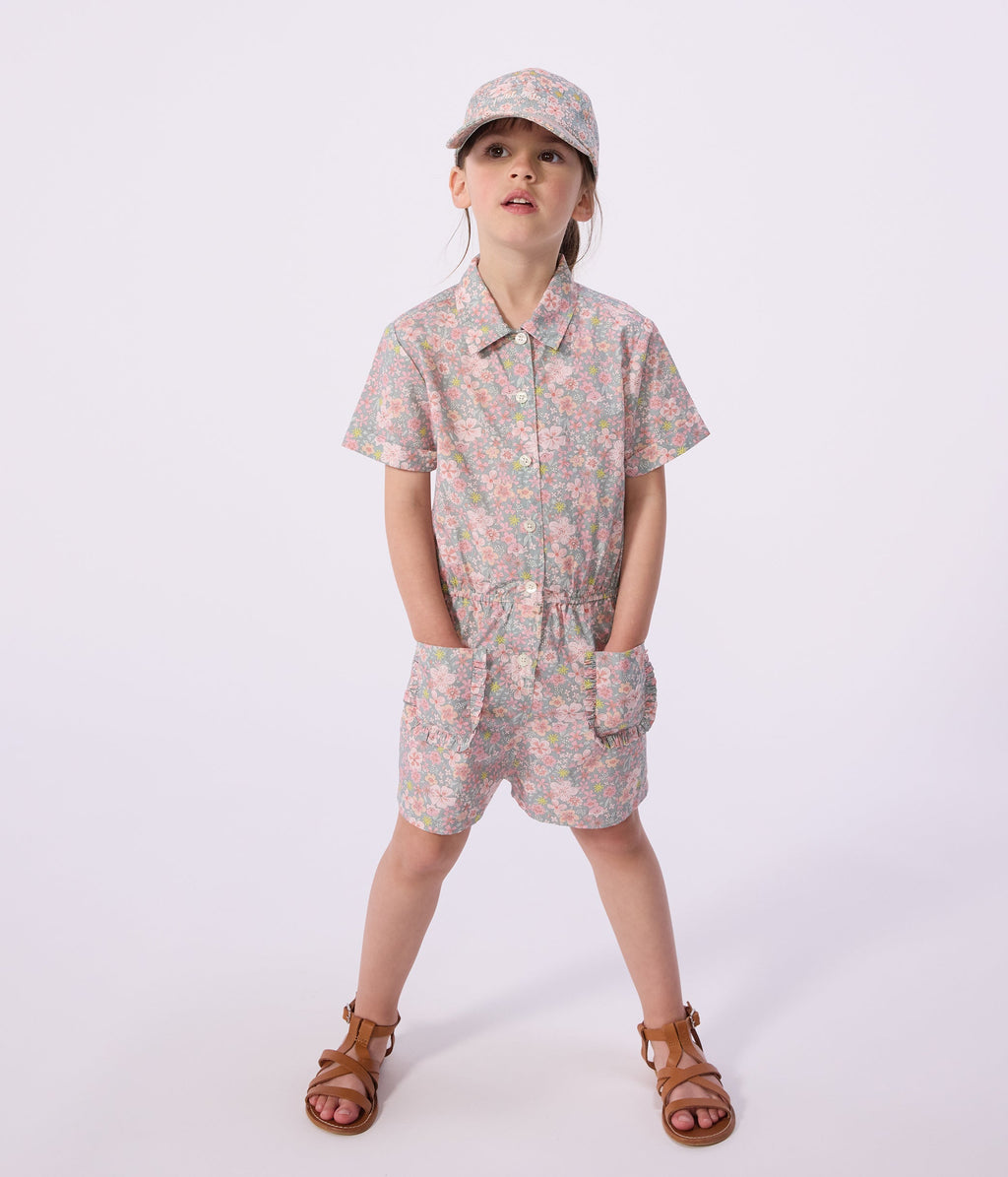 Combinaison courte enfant en coton – J1