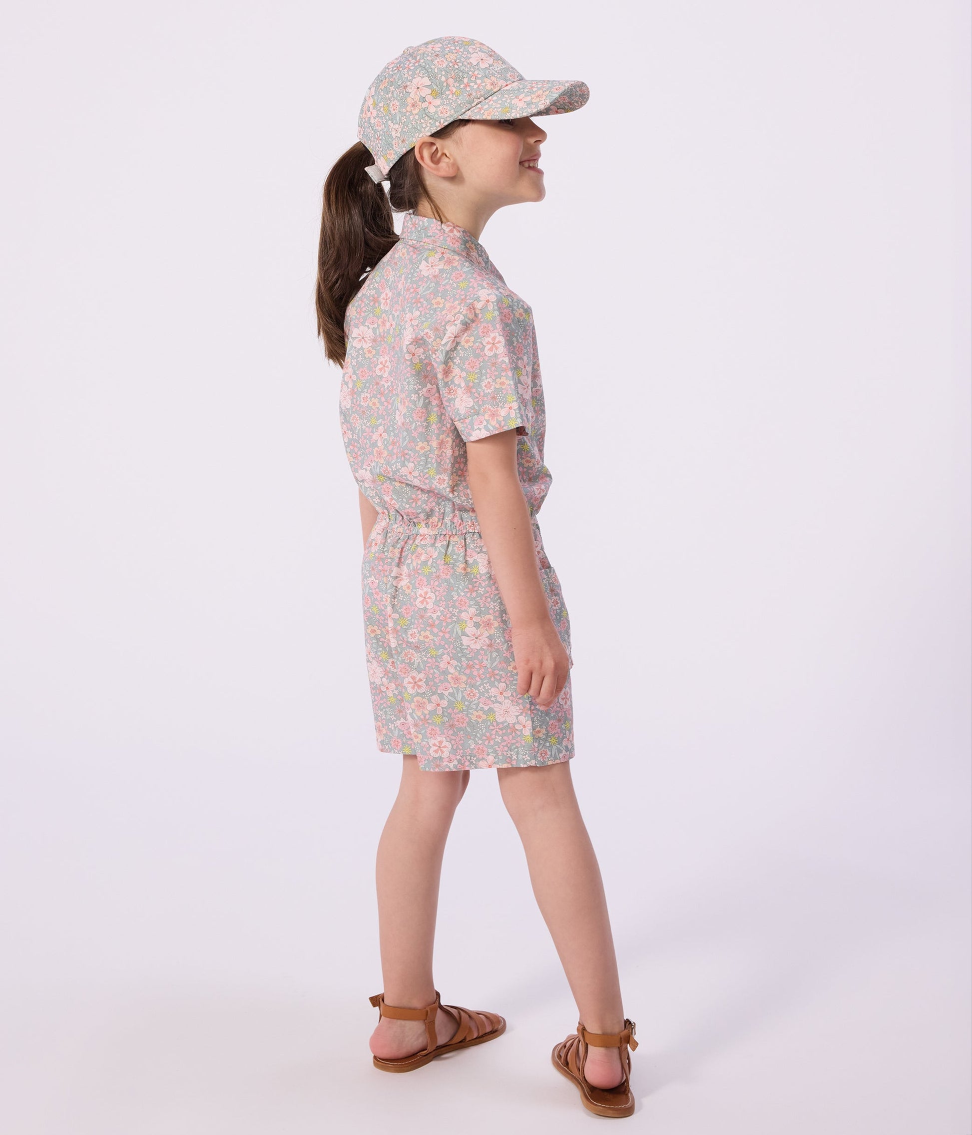 Combinaison courte enfant en coton – J3