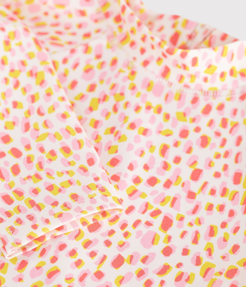 Maillot de bain enfant une pièce manches longues imprimé – Z1