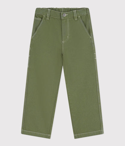 Pantalon carpenter enfant en coton – F1