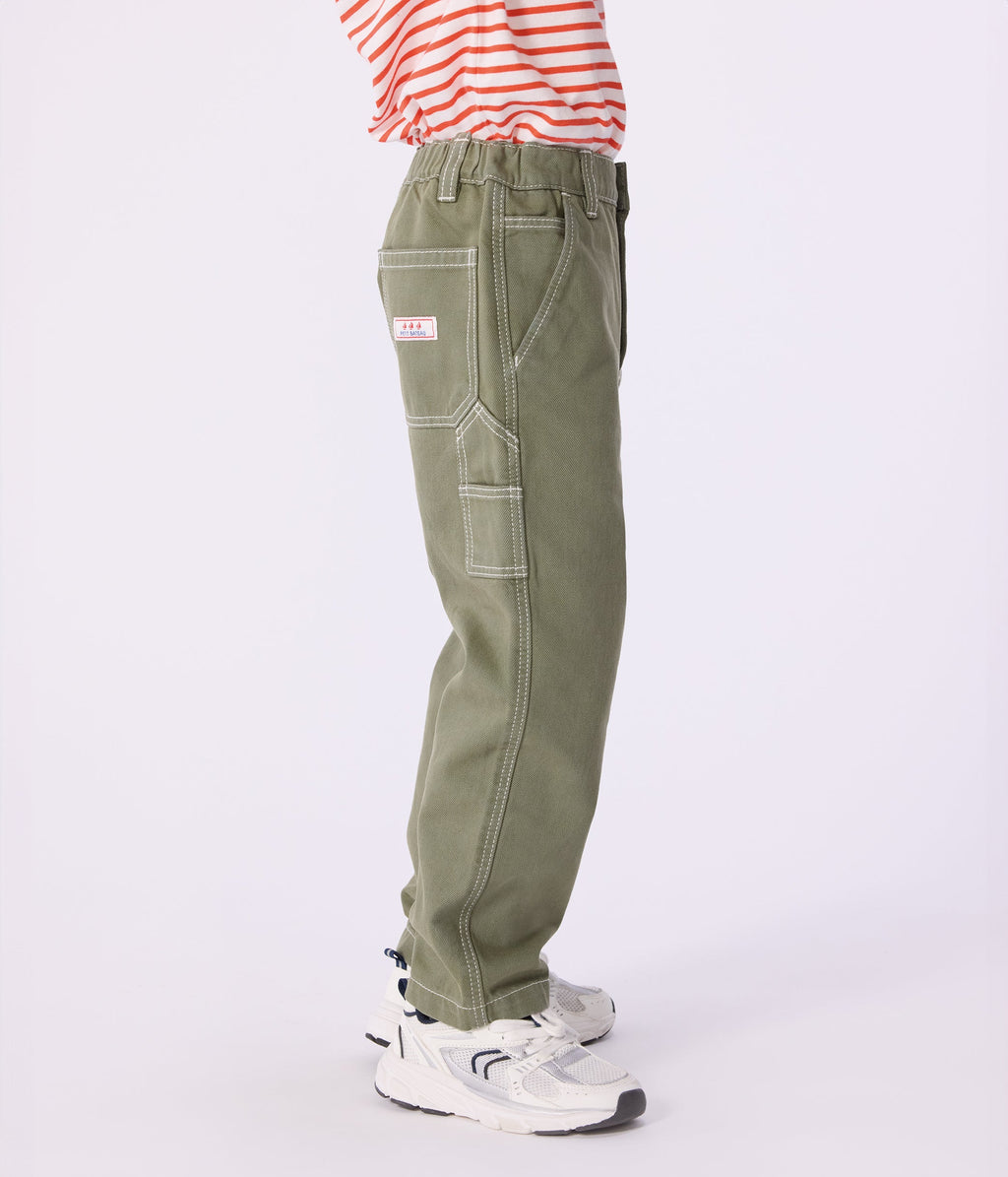 Pantalon carpenter enfant en coton – J1