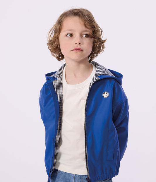 Blouson enfant en PU uni – J1