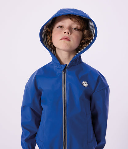 Blouson enfant en PU uni – J2