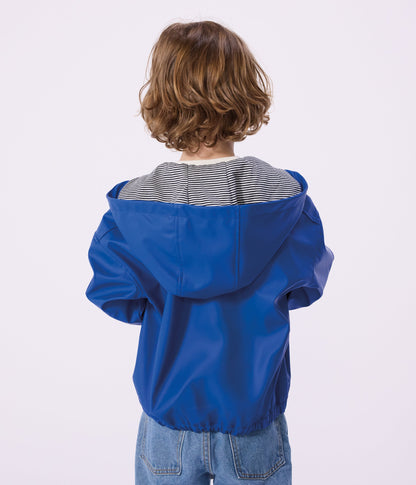 Blouson enfant en PU uni – J3