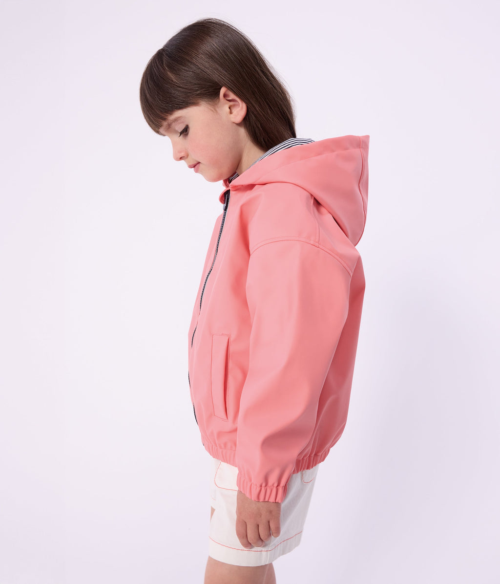 Blouson enfant en PU uni – J2