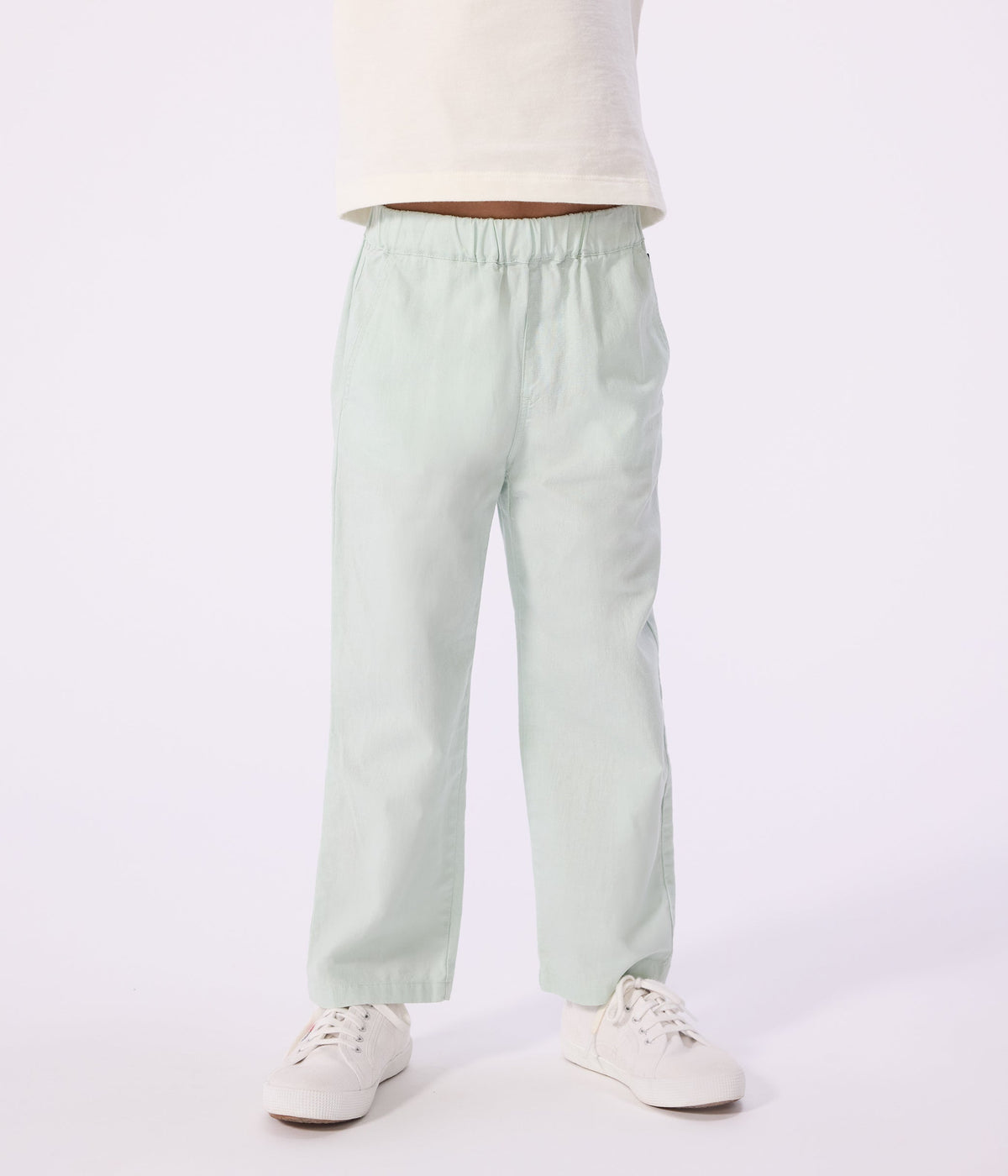 Pantalon enfant en coton lin – J1