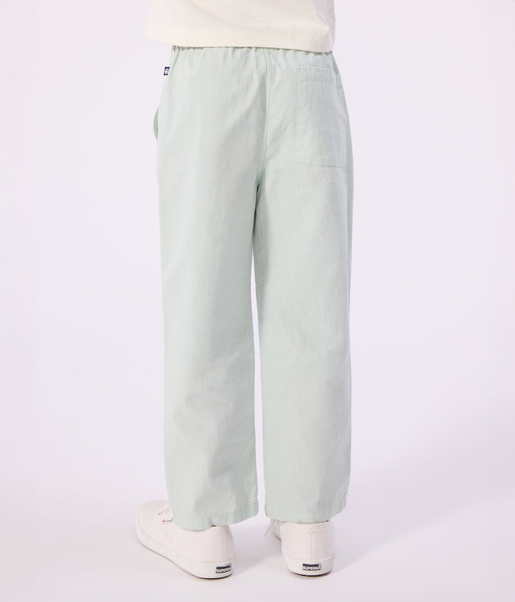 Pantalon enfant en coton lin – J2