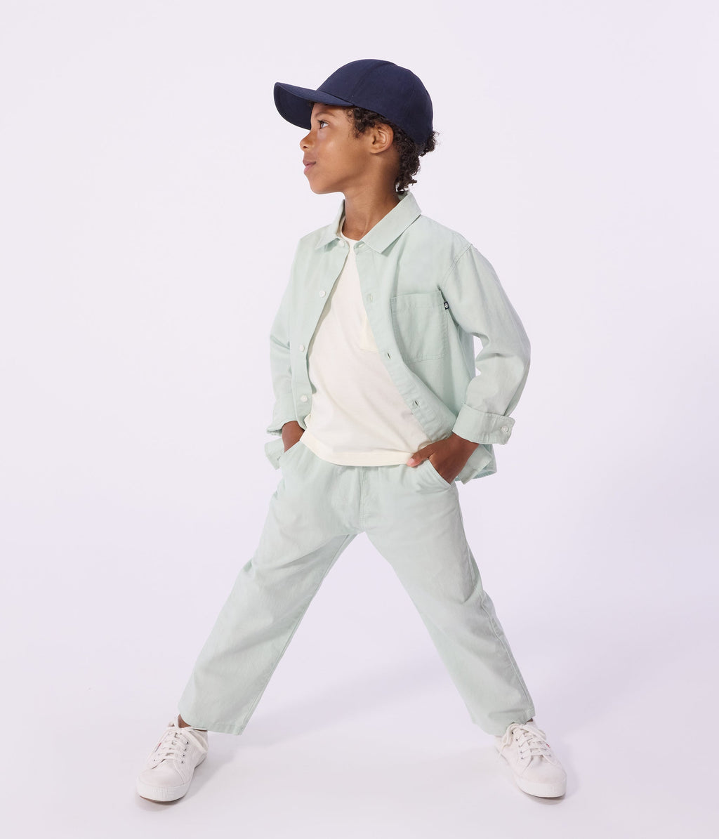 Pantalon enfant en coton lin – J3