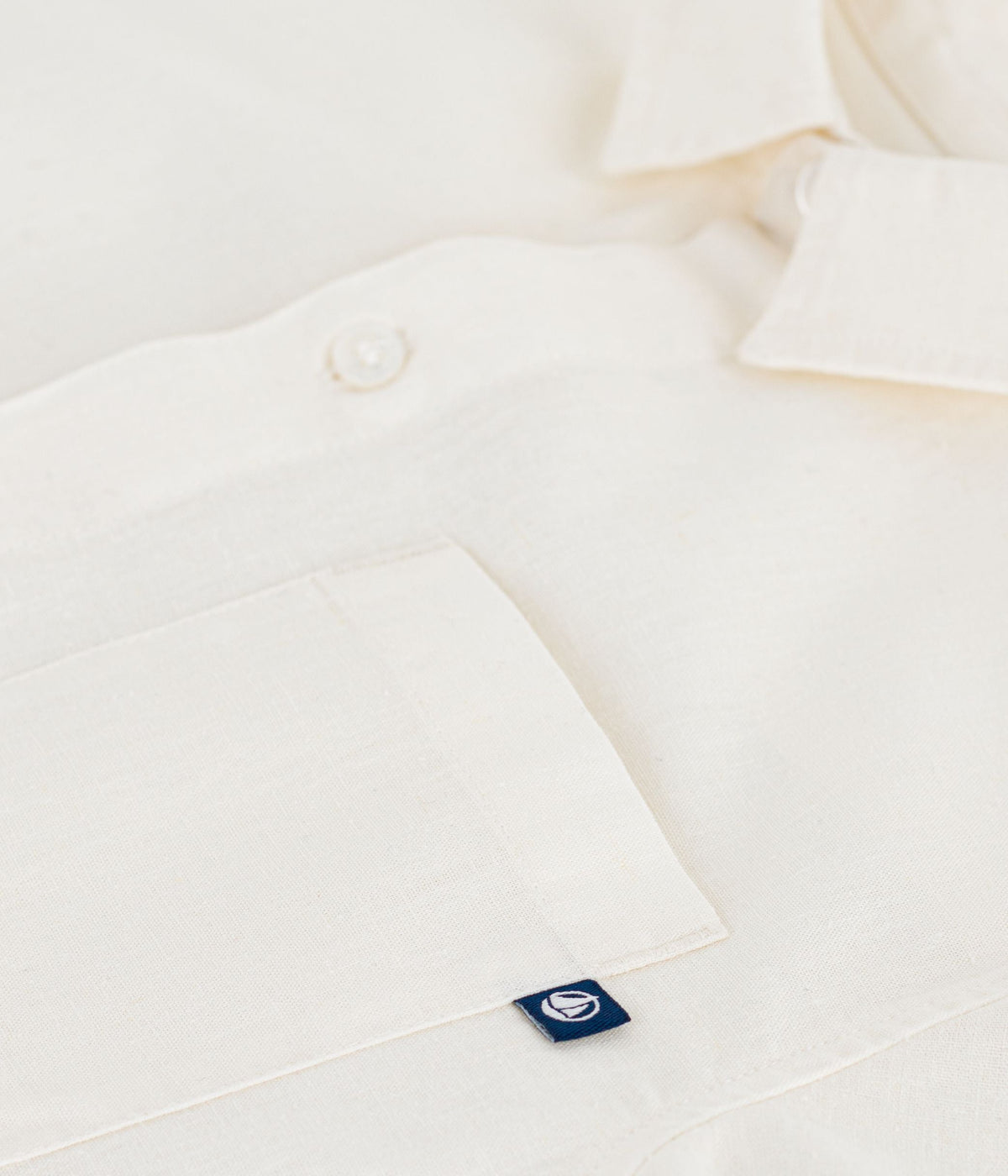 Chemise enfant en coton lin à manches courtes – Z1