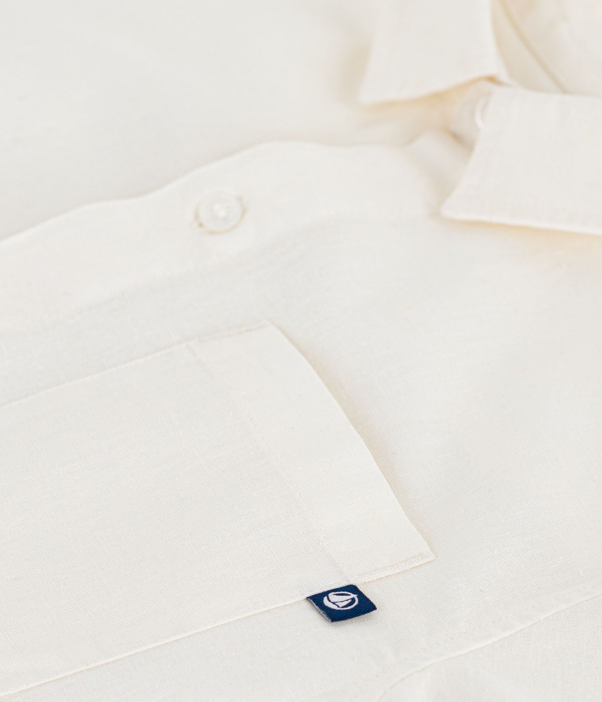 Chemise enfant en coton lin à manches courtes – Z1