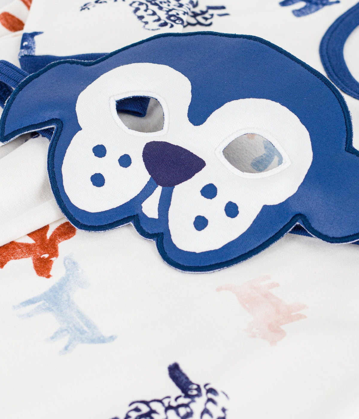 Pyjama déguisement enfant en coton imprimé chiens – Z1
