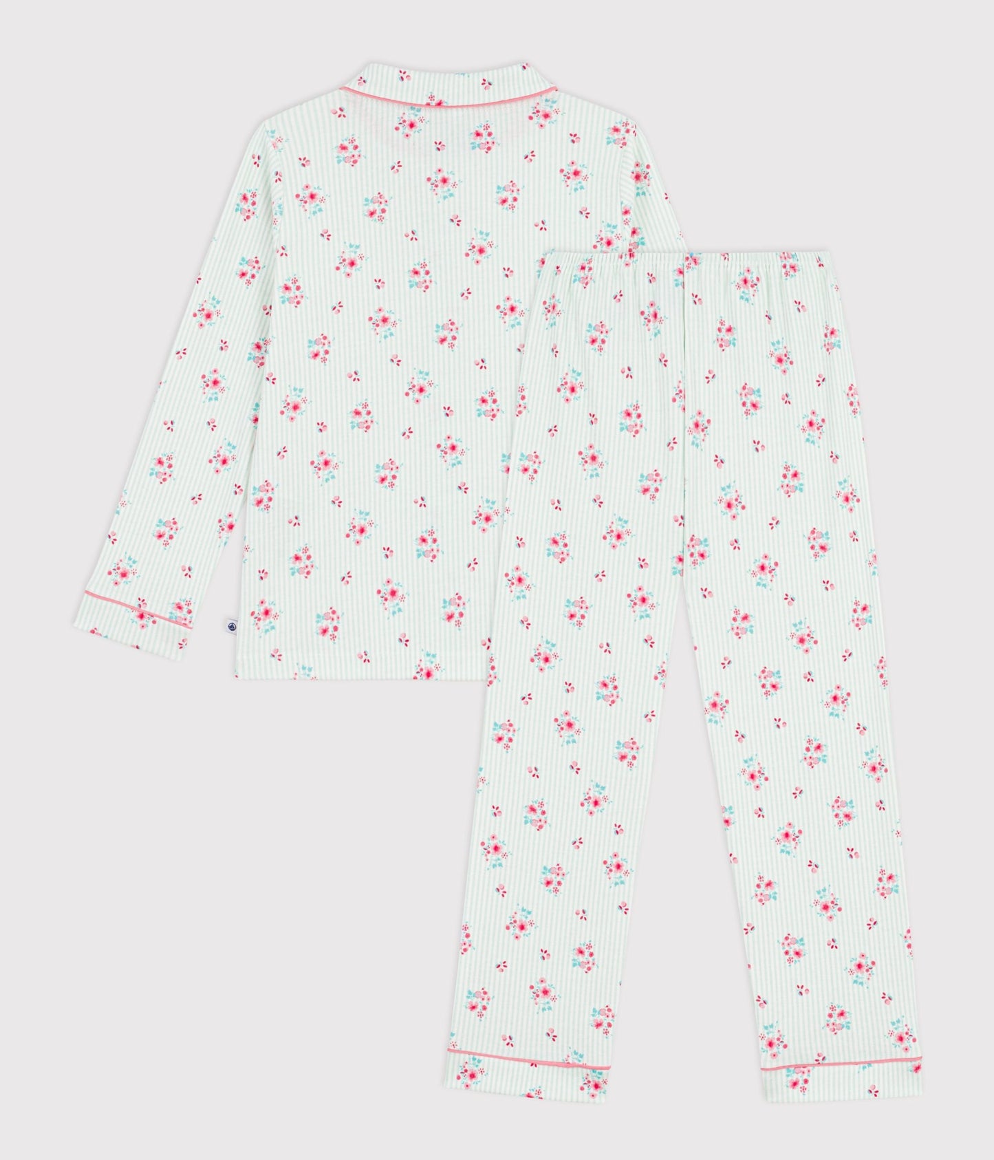 Pyjama boutonné enfant en coton  imprimé – D1