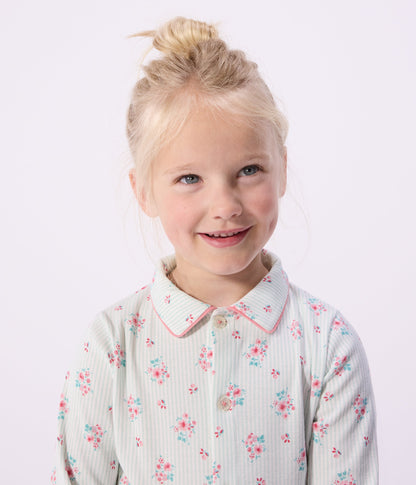 Pyjama boutonné enfant en coton  imprimé – J2