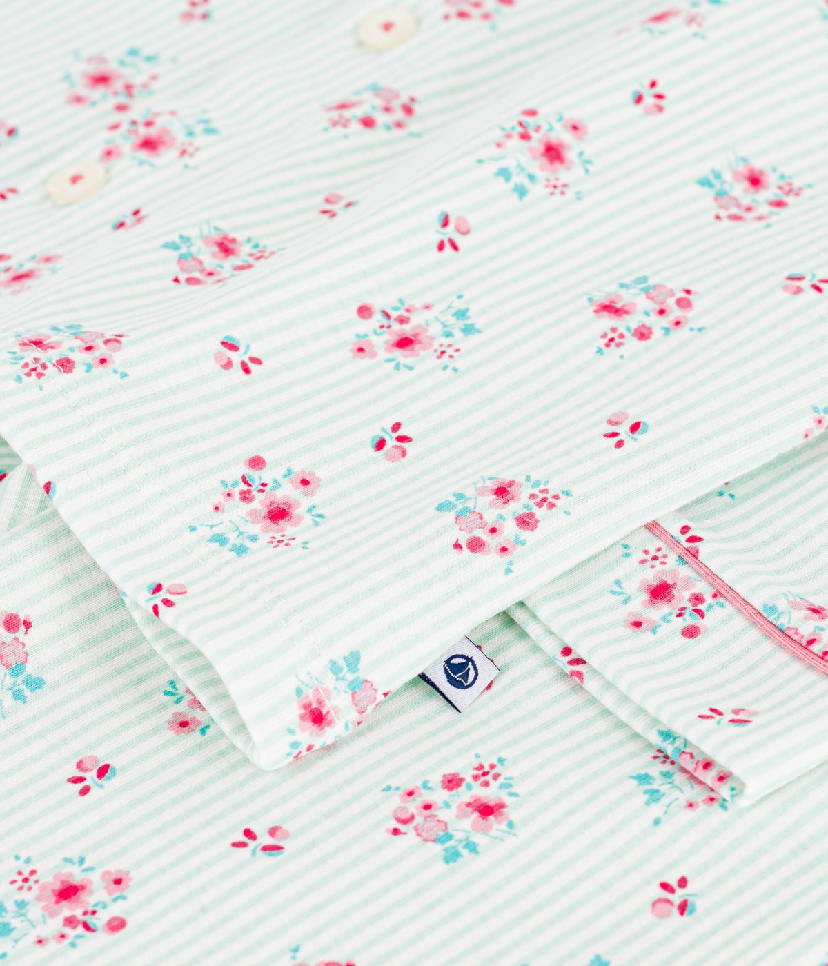 Pyjama boutonné enfant en coton  imprimé – Z1