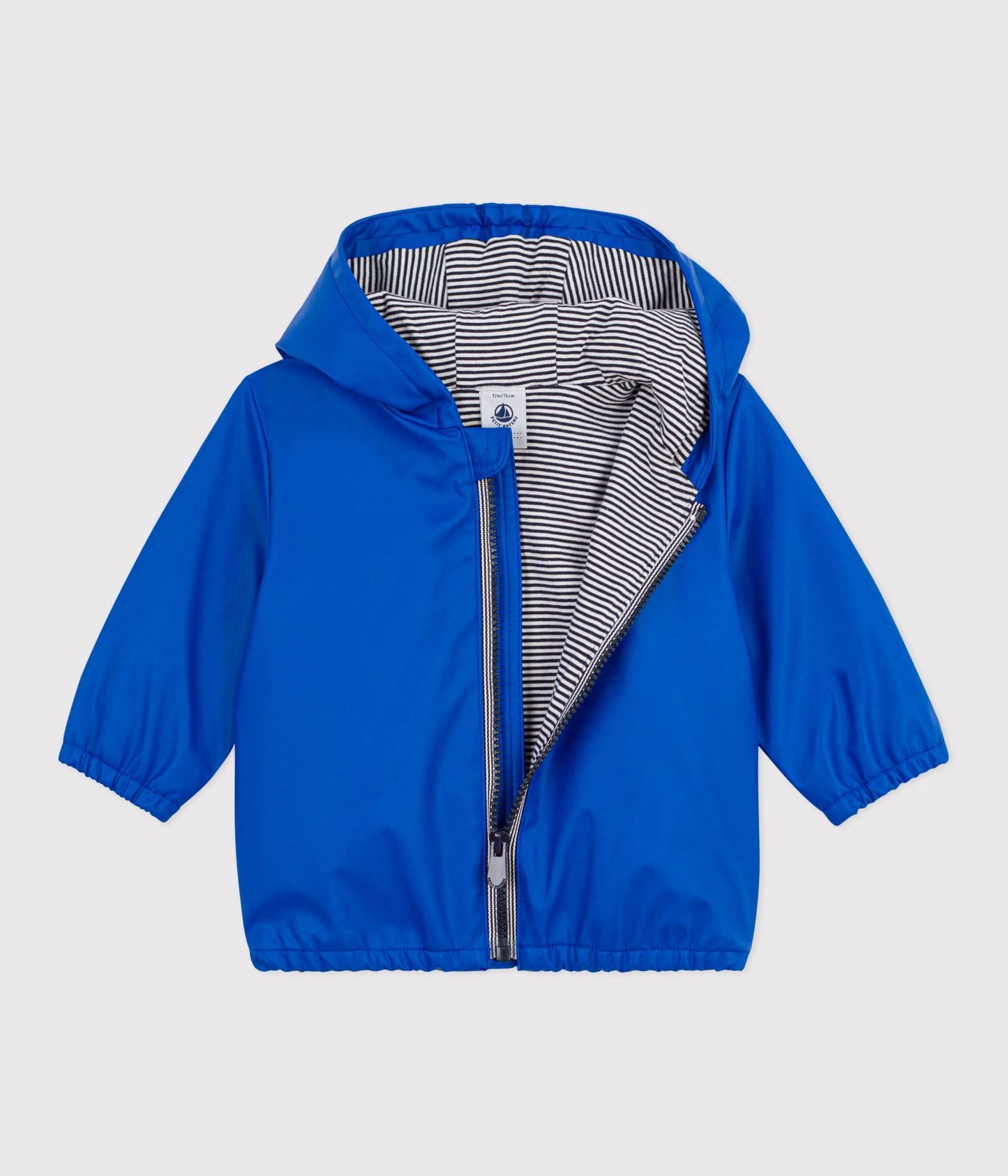 Blouson bébé en PU uni – F2