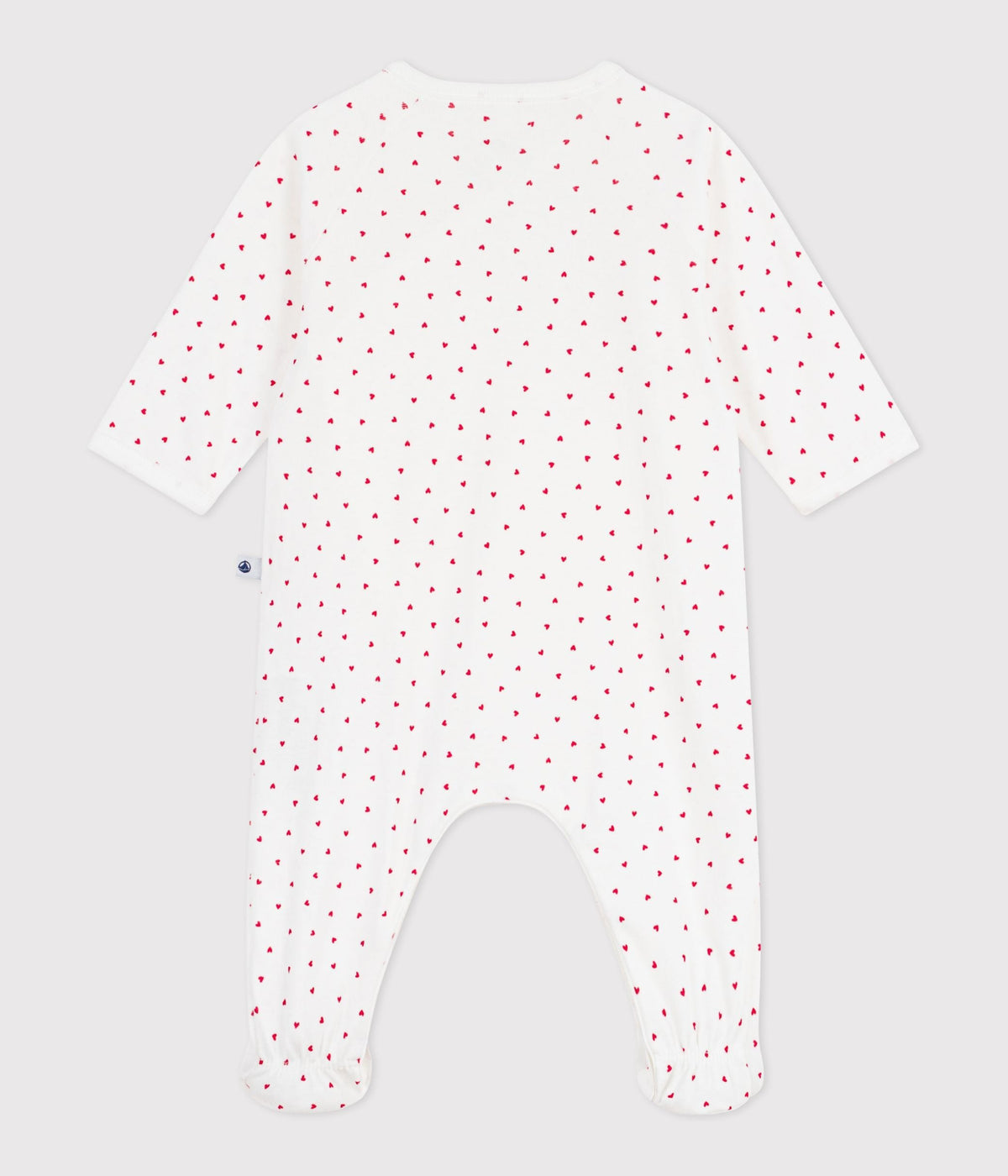 Pyjama bébé en coton petit cœur – D1