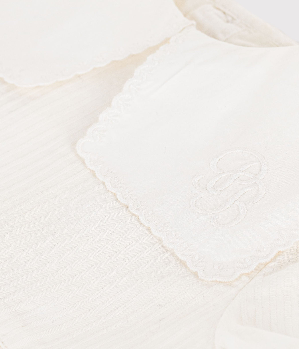 Robe bébé en coton/lin manches courtes et son bloomer – Z1