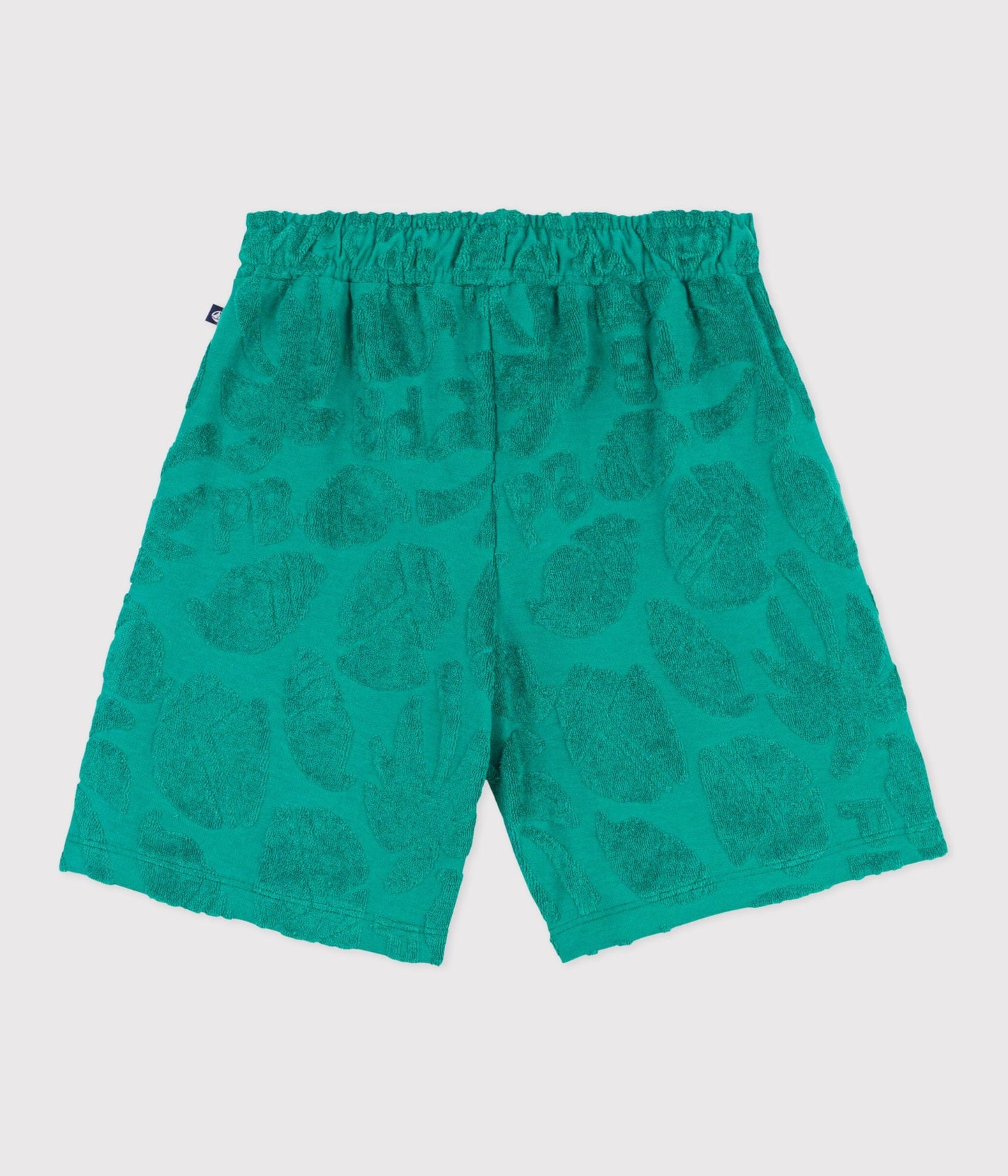 Bermuda short enfant en coton uni imprimé – D1