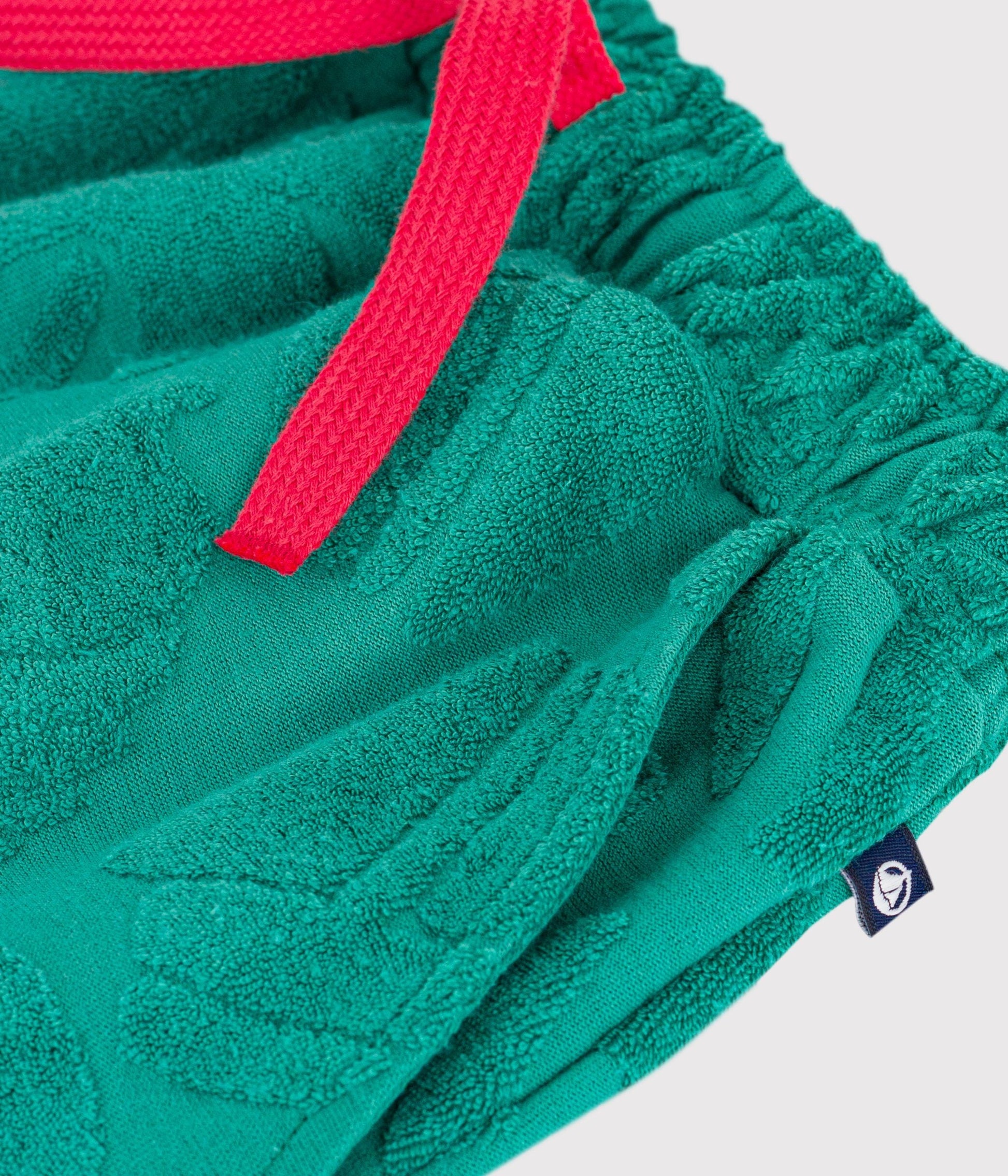 Bermuda short enfant en coton uni imprimé – Z1