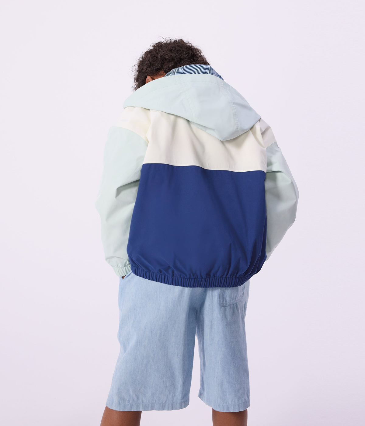 Coupe-vent enfant avec capuche rétractable – J2