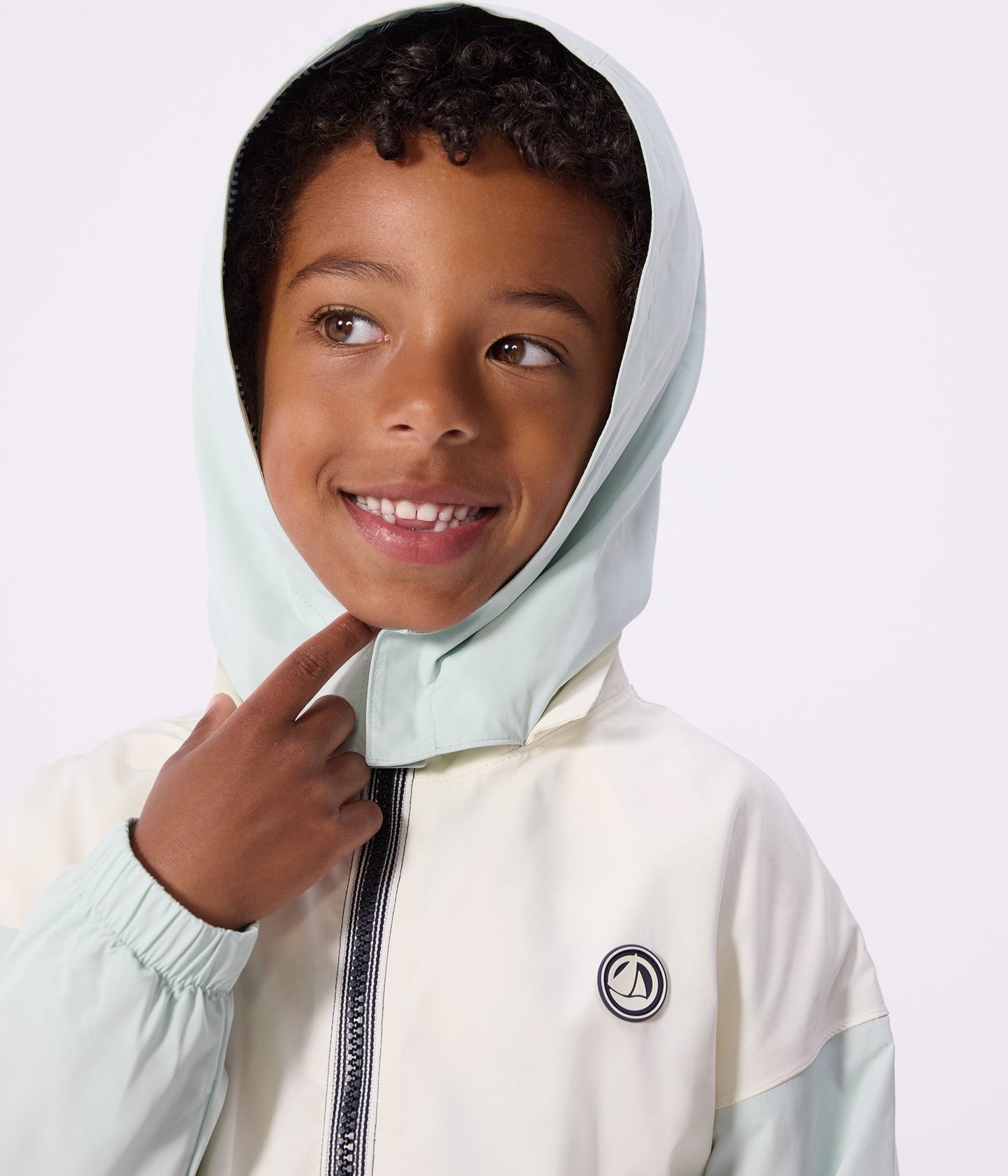 Coupe-vent enfant avec capuche rétractable – J3