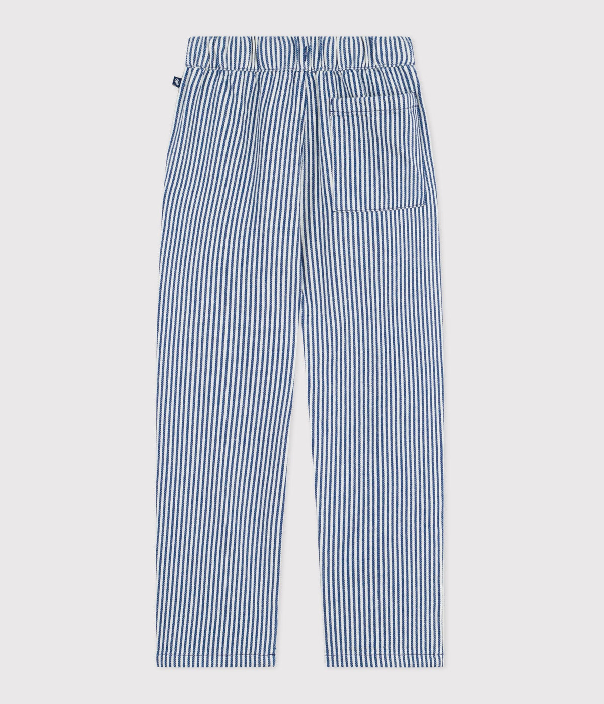 Pantalon enfant en coton à rayures – D1