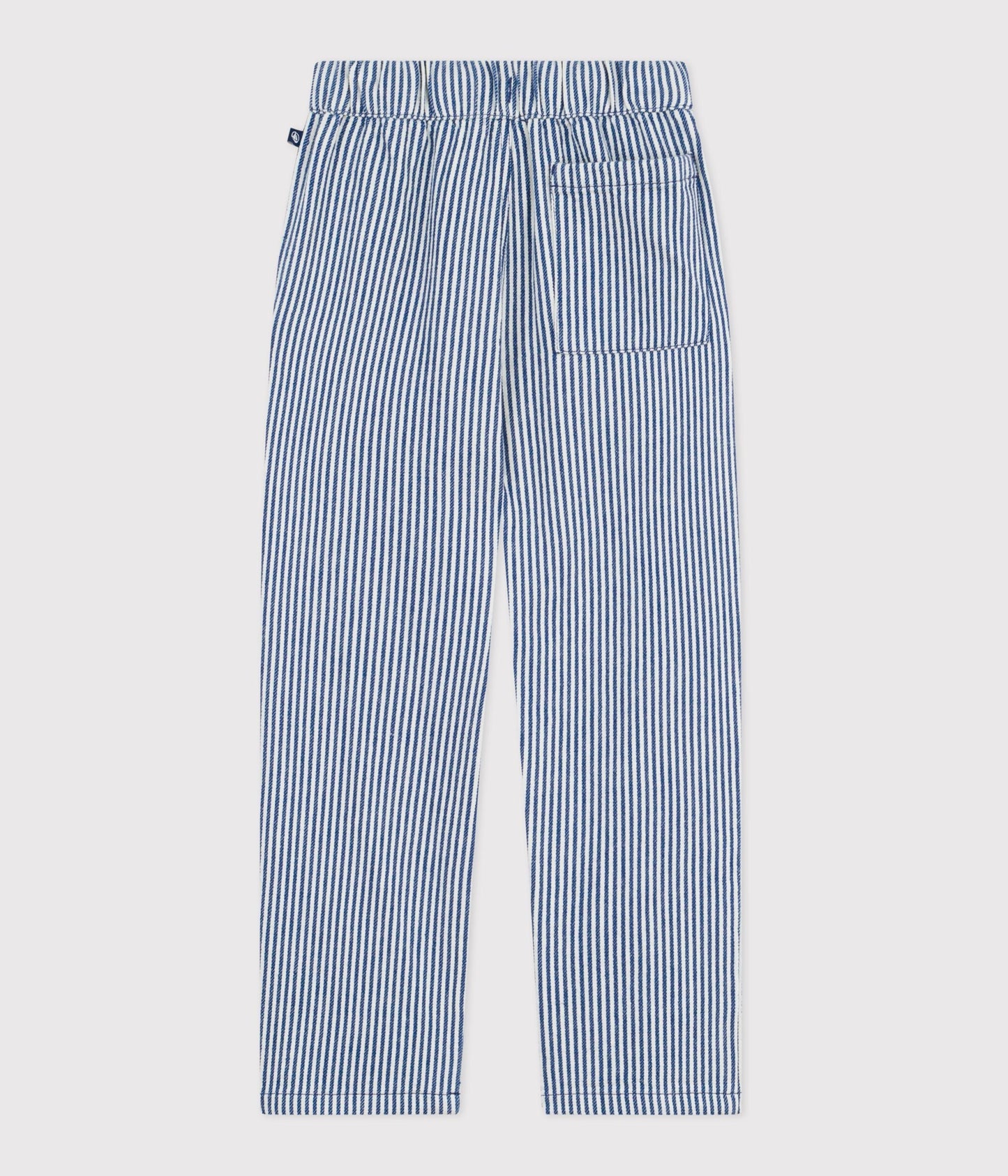 Pantalon enfant en coton à rayures – D1