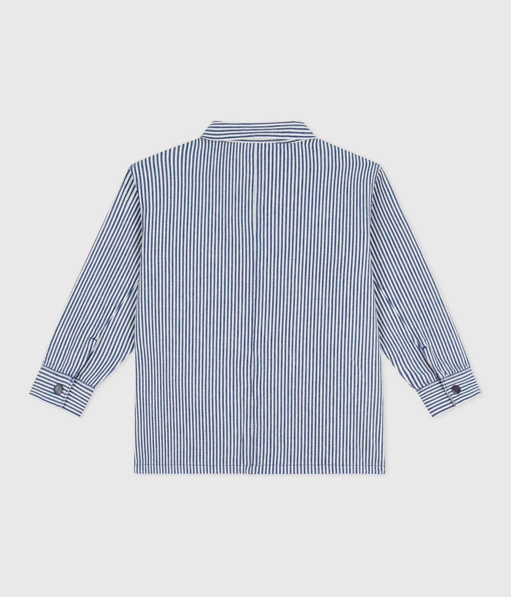 Veste enfant en coton à rayures – D1