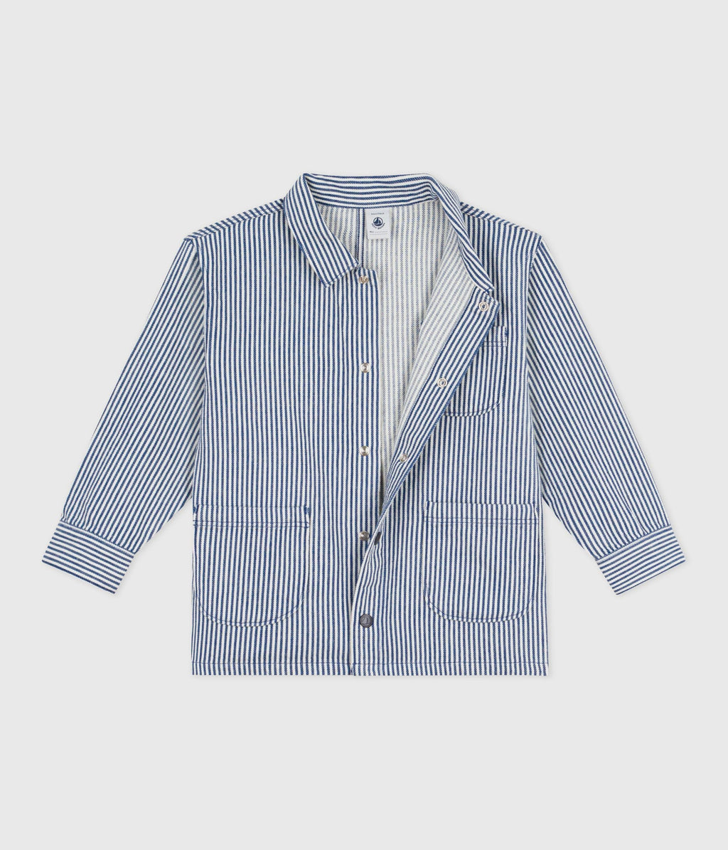Veste enfant en coton à rayures – F2