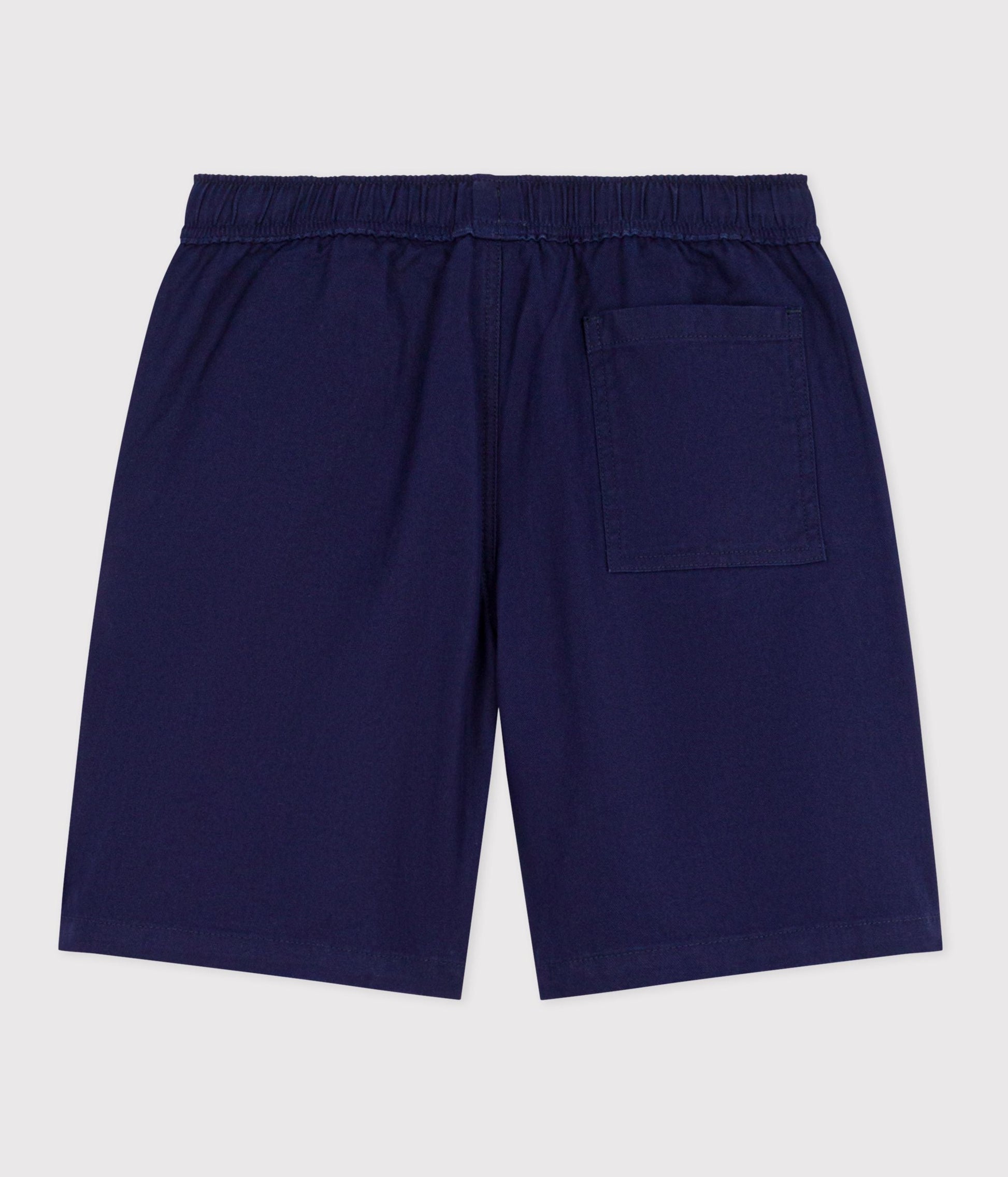 Bermuda short enfant en coton uni – D1
