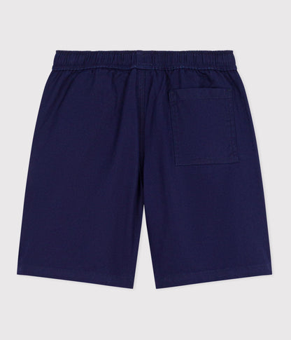 Bermuda short enfant en coton uni – D1