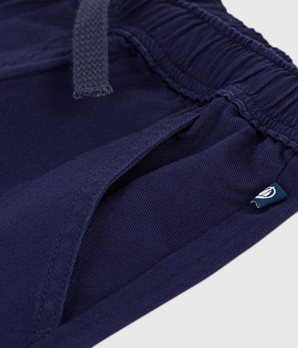 Bermuda short enfant en coton uni – Z1