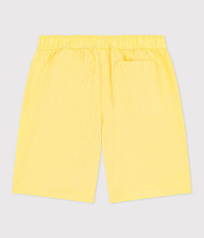 Bermuda short enfant en coton uni – D1