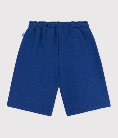 Bermuda short enfant en coton uni – D1