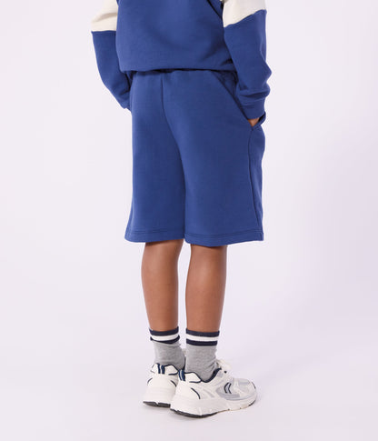 Bermuda short enfant en coton uni – J2