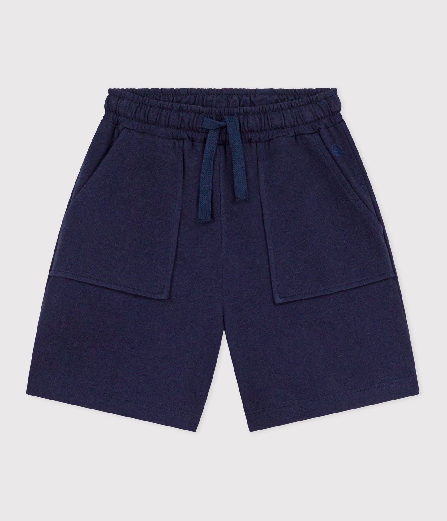 Bermuda short enfant en coton uni – F1