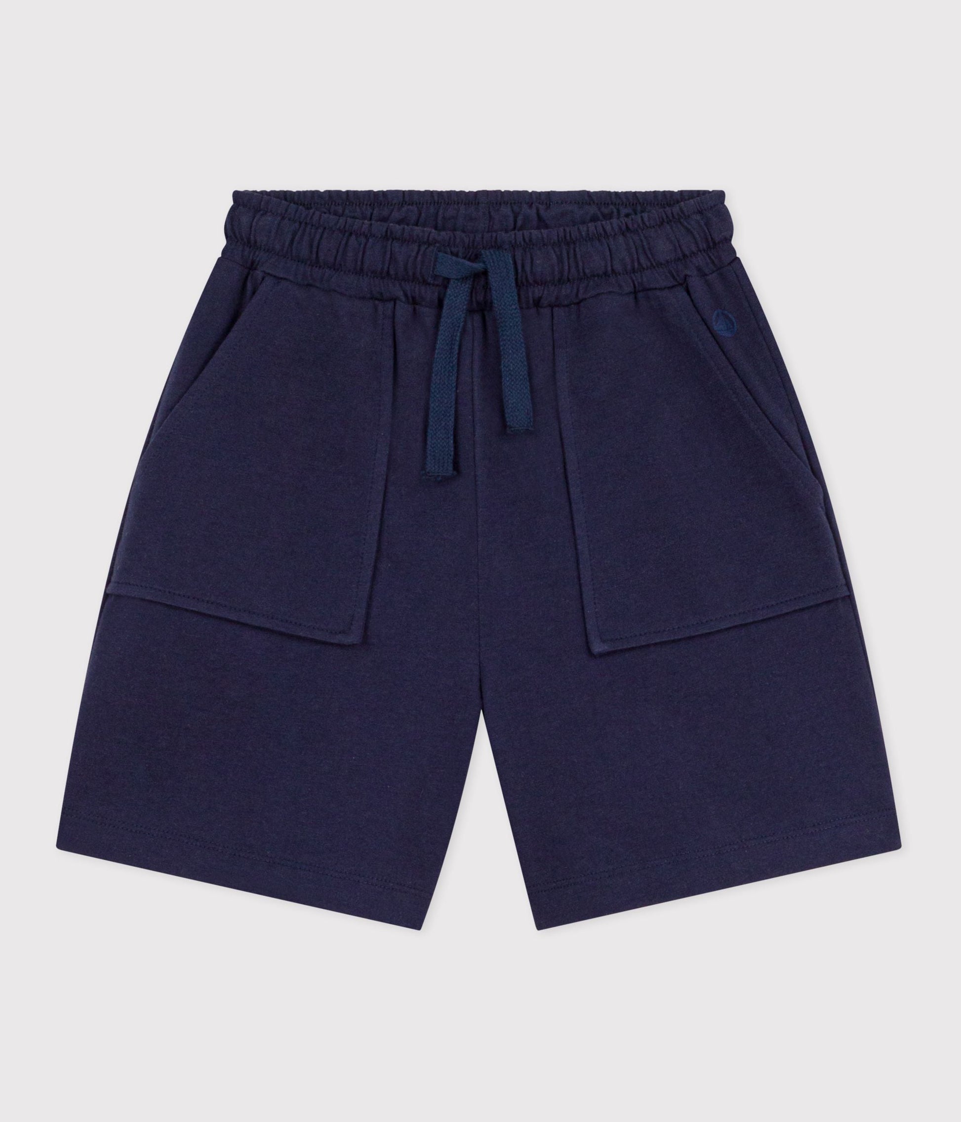 Bermuda short enfant en coton uni – F1