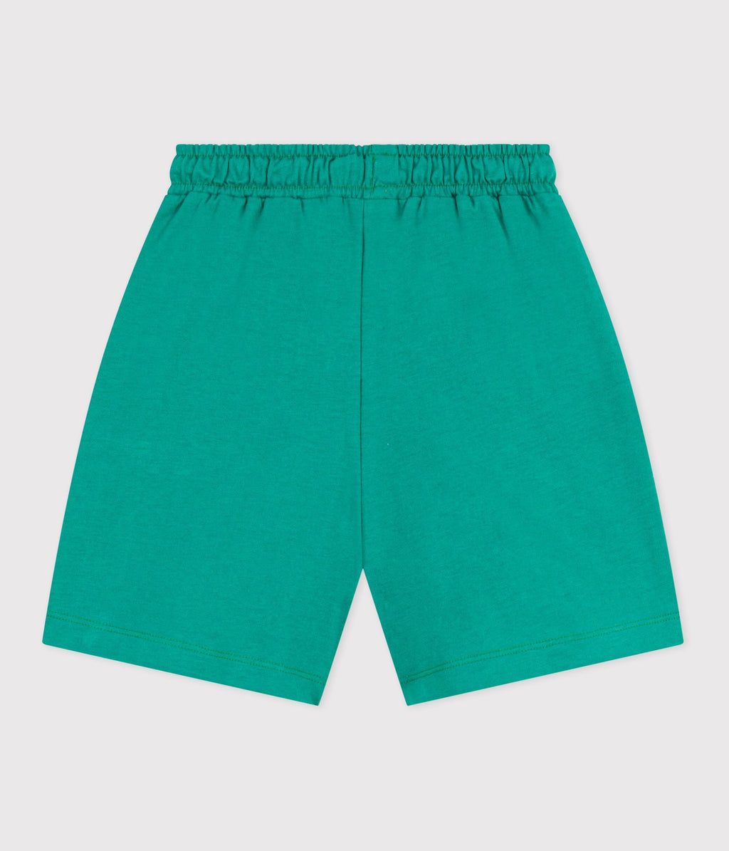 Bermuda short enfant en coton uni – D1