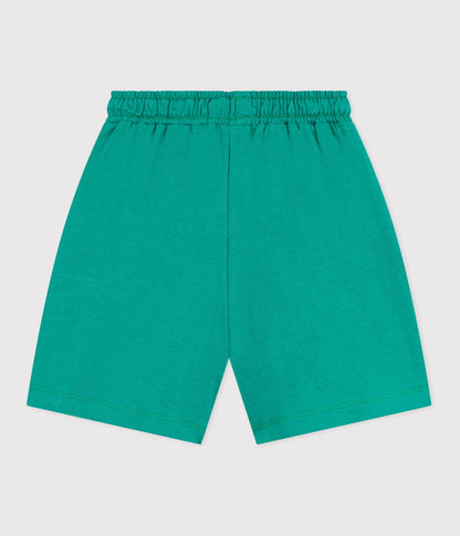 Bermuda short enfant en coton uni – D1